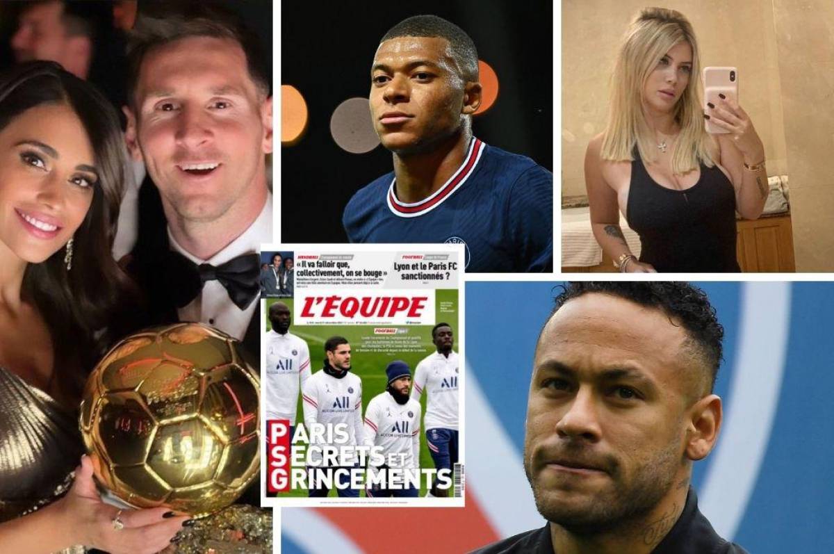 Revelan en Francia los “trapos sucios” en el vestuario del PSG: Los privilegios de Messi, Keylor Navas y hasta Wanda Nara