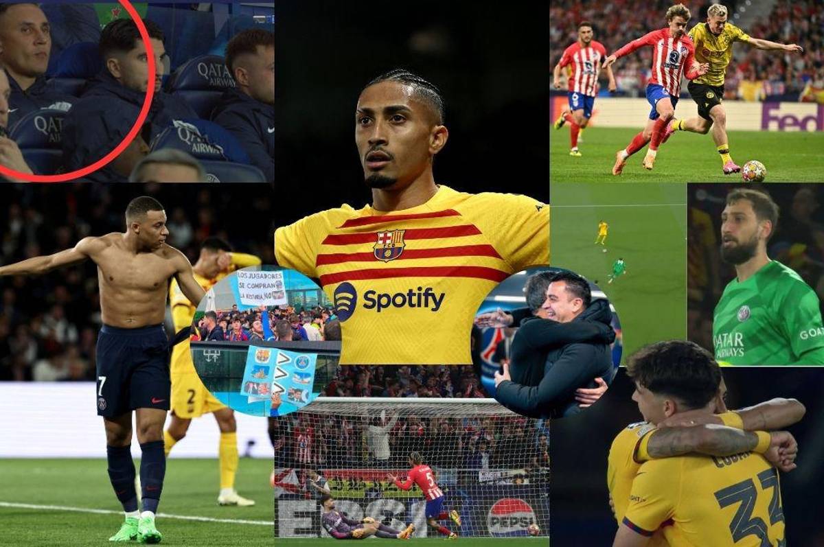 La burla del Barcelona al PSG, el enojo de Mbappé y Keylor con sus compañeros; Atlético perdona al Borussia en la Champions