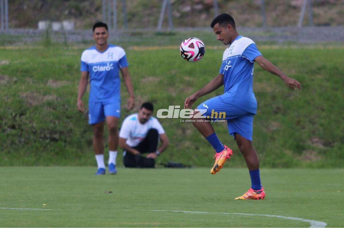 Nuevos uniformes y una alta: Así fue el primer entreno de la Selección de Honduras pensando en Trinidad y Tobago