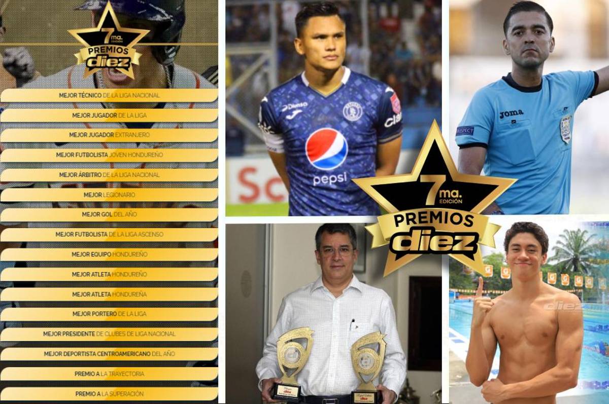 A una semana del cierre de los Premios DIEZ, estos son los nominados más votados: el inesperado con 800 mil votos