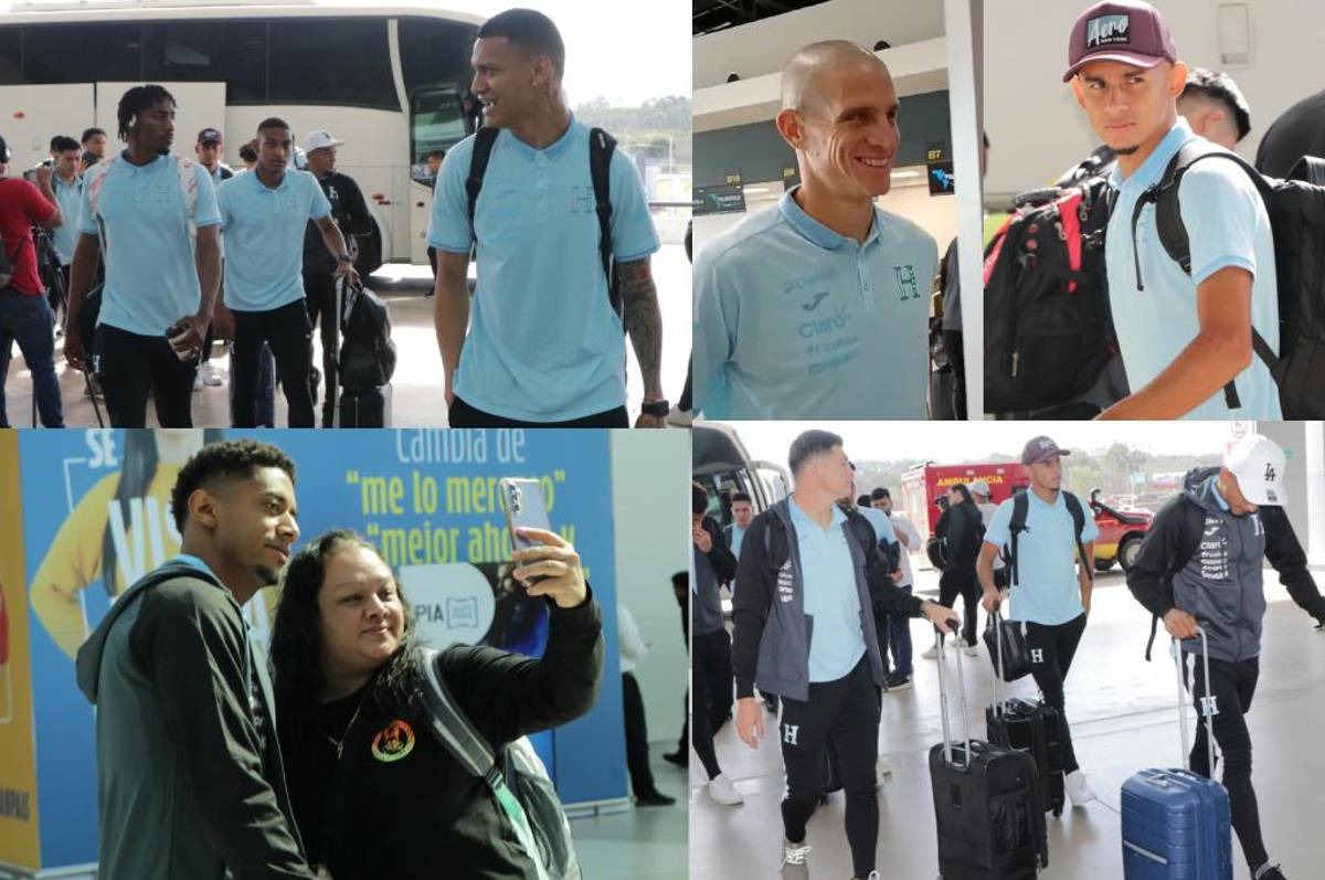 Los dos pelones en la Selección de Honduras tras el debut en las eliminatorias; la Bicolor viajó rumbo a Bermudas