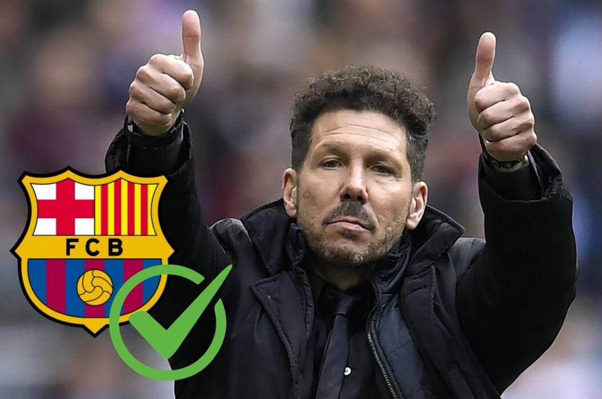 Cholo Simeone sonríe: Atlético de Madrid confirma 'fichaje' de lujo que estuvo en Barcelona: Será el máximo responsable