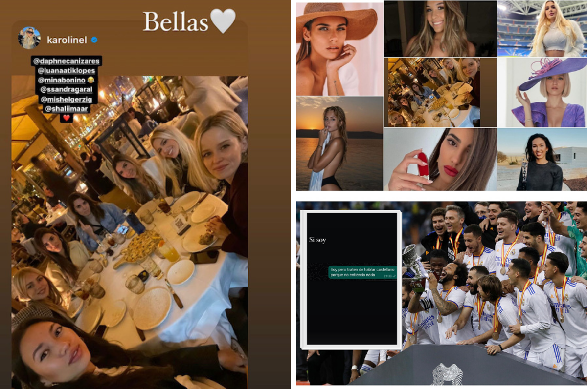 ¿Quién hizo el grupo? Así fue la cena de las parejas de los jugadores del Real Madrid: Tres quedaron fuera