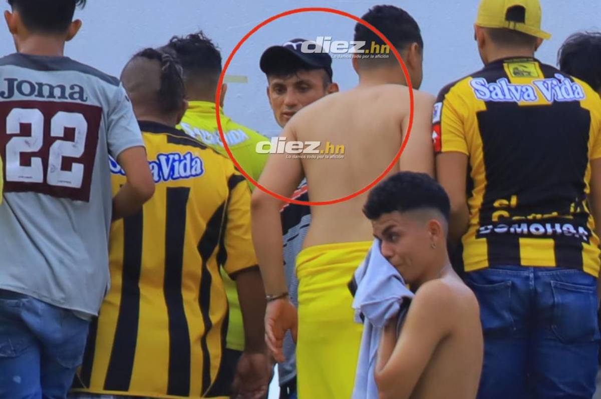 ¡Al descubierto! Salen a la luz las inéditas y claras imágenes del rostro del agresor en el Olímpico en la final de Honduras