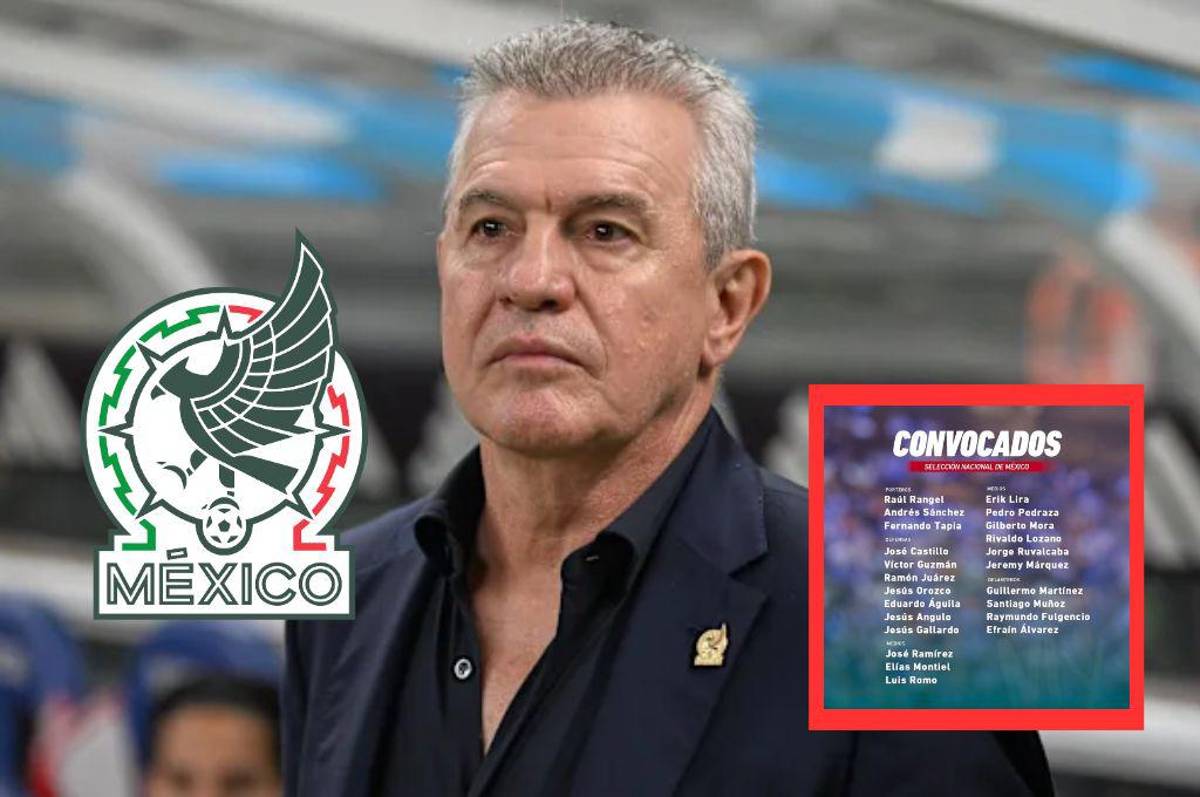 Javier Aguirre sorprende: esta es la lista de convocados de México para encarar amistosos pensando en el Mundial 2026