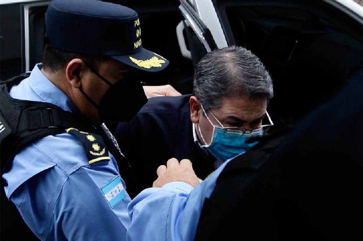 Juan Orlando Hernández, expresidente de Honduras, quedó en prisión preventiva tras pedido de extradición