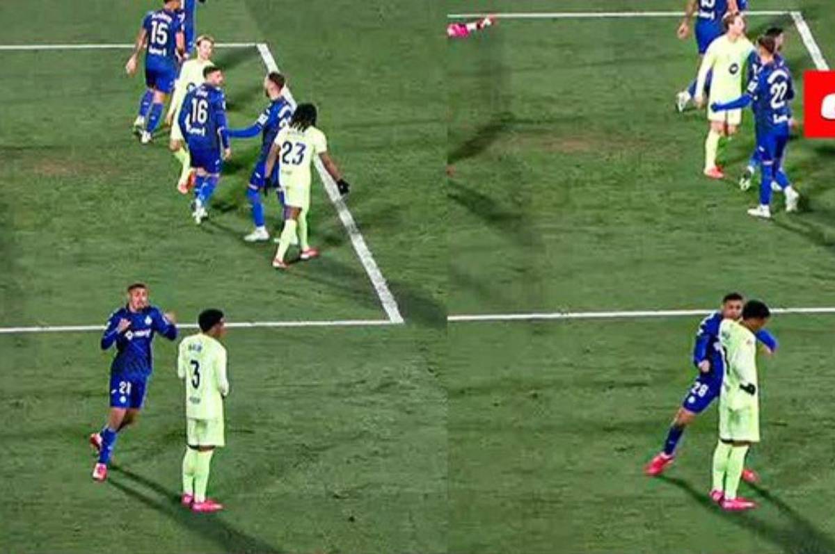 El penal no pitado a Koundé por el VAR, la manotada de Balde y el jugador del Barcelona que denunció insultos racistas