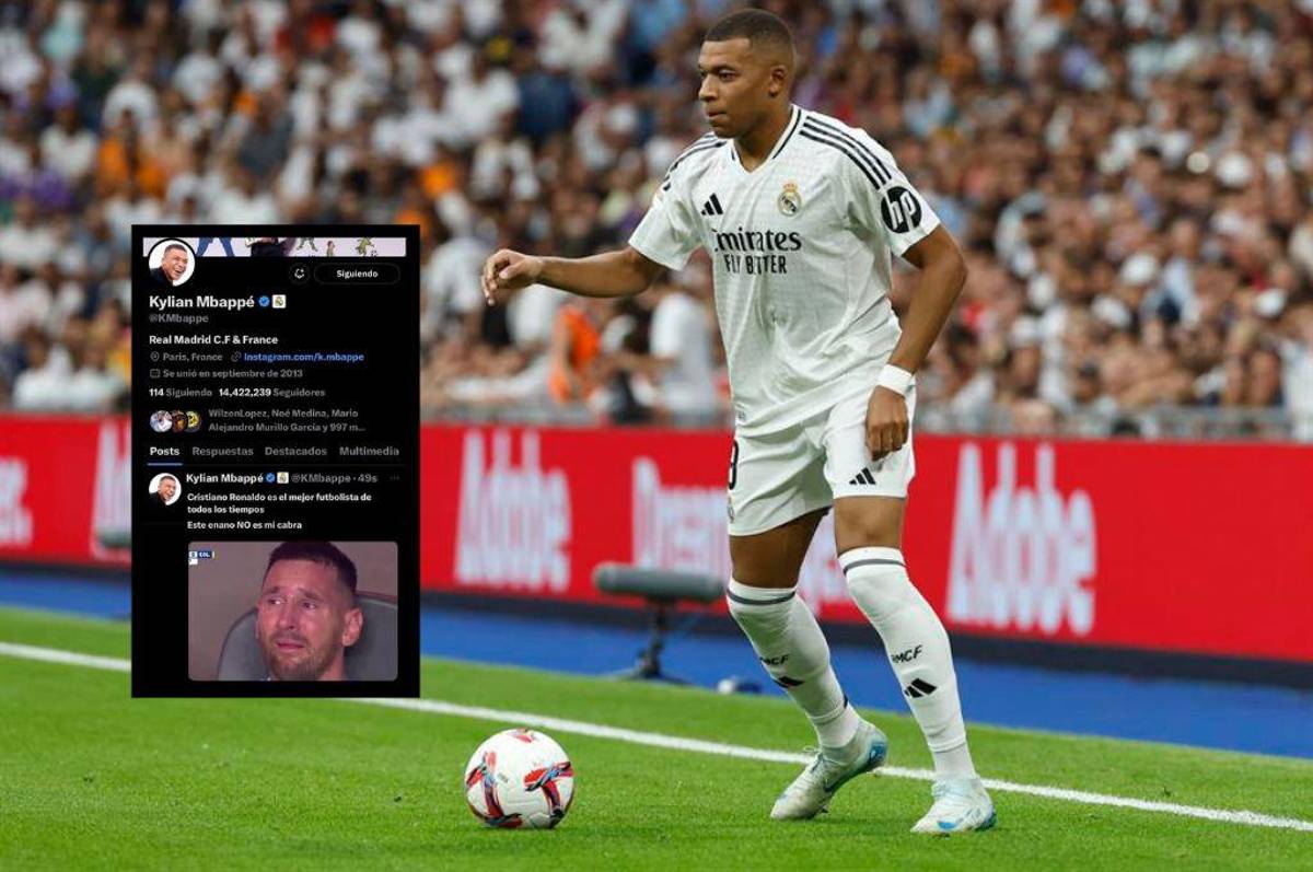 Insultos a Messi y “Cristiano Ronaldo es el mejor”: Los extraños mensajes de Mbappé en redes sociales ¿hackeado?