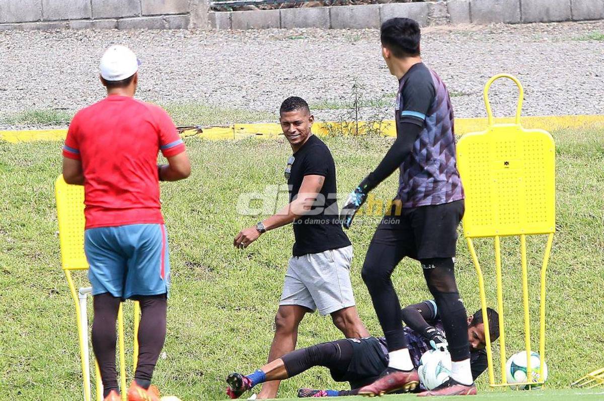 Visita de lujo, las órdenes de Pedro Troglio y las apuestas de Menjívar; así entrenó el Olimpia previo a la final ante Olancho