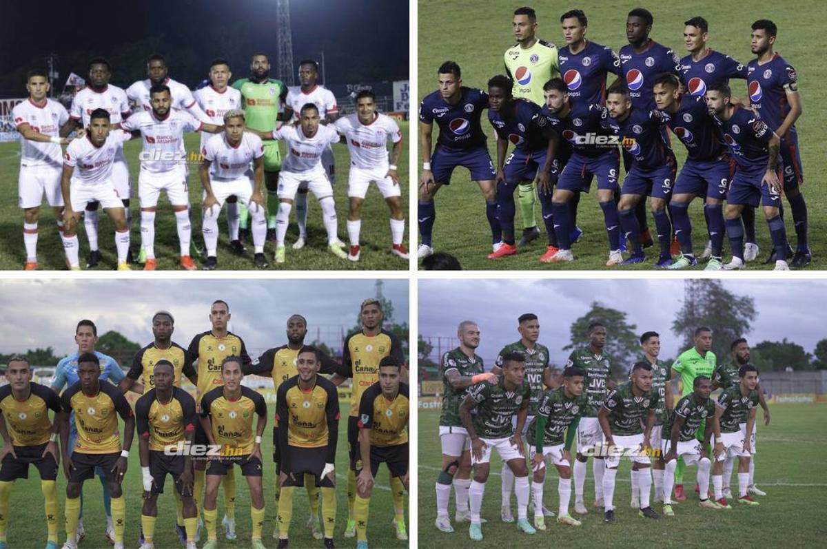 Los cuatro grandes: Semifinales en el Clausura de Honduras apuntan a clásicos capitalino y sampedrano