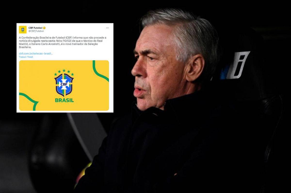 Comunicado oficial: La CBF niega que Ancelotti vaya a dirigir a la selección de Brasil para el Mundial de 2026