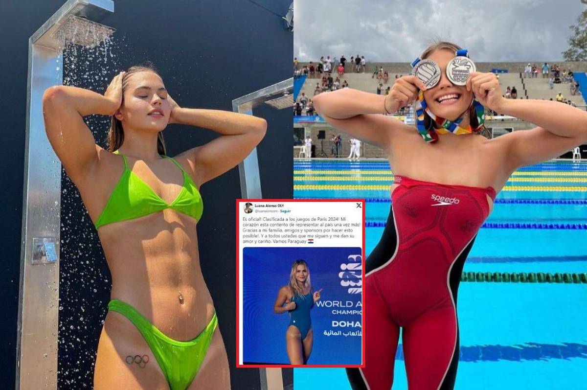 ¿Quién es Luana Alonso, la nadadora olímpica que se convirtió en tendencia en redes sociales?