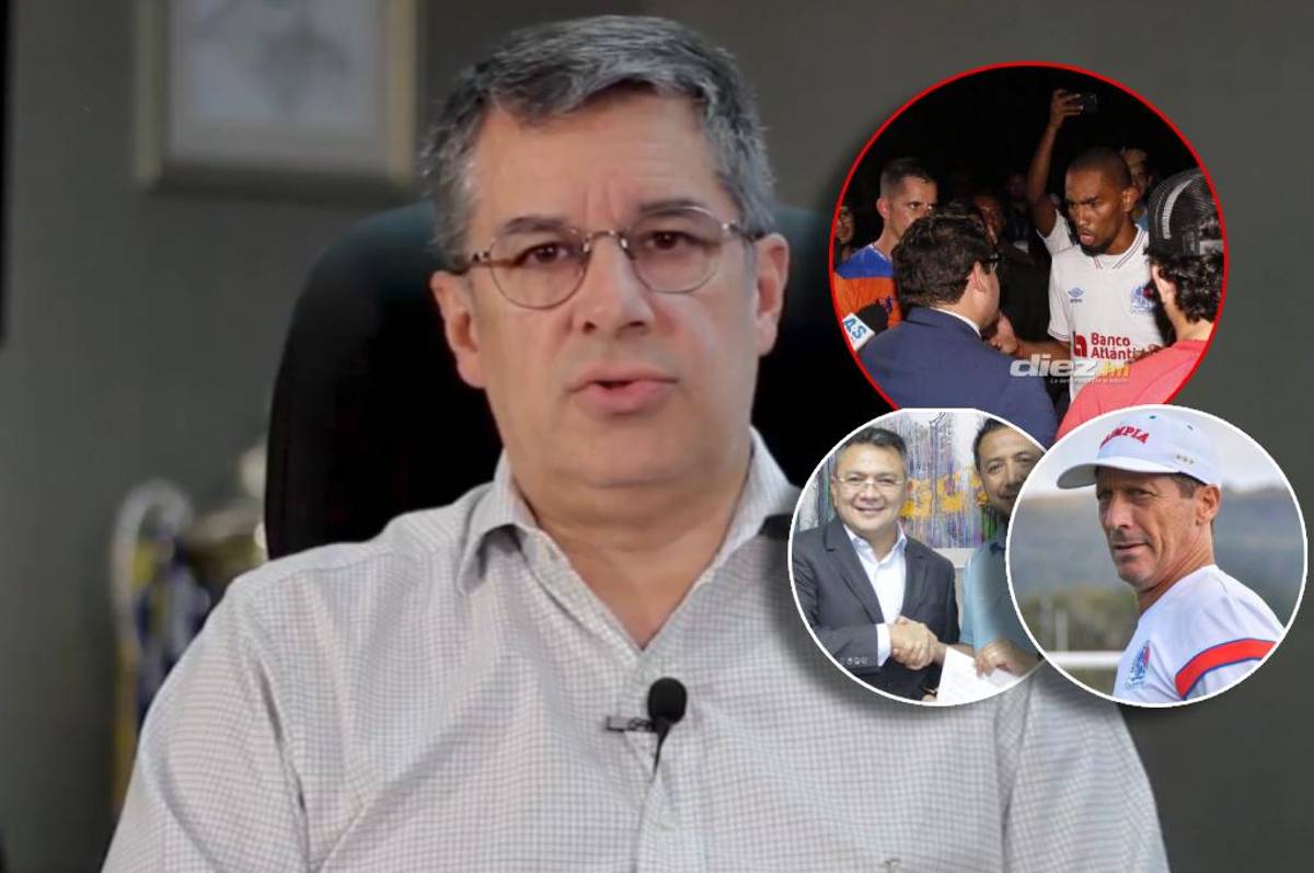 Presidente del Olimpia sale al paso sobre la polémica ante UPN, dardazo a los árbitros y el futuro de Pedro Troglio