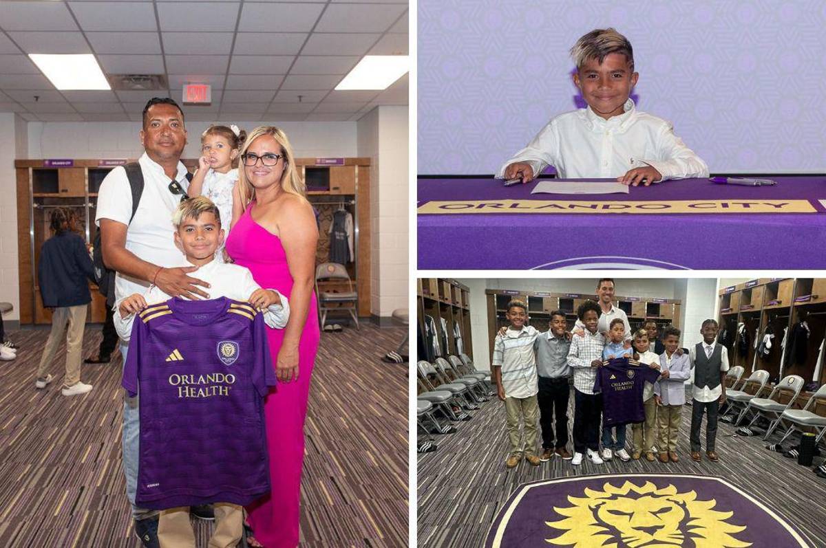 Luka Lizardo, la promesa hondureña que fichó por el Orlando City con tan solo 9 años