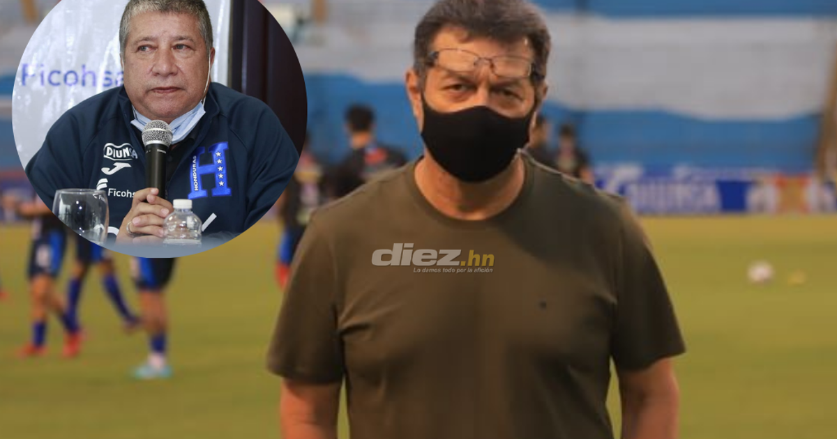Entrenador de El Salvador y su mensaje a Honduras “Suerte al Bolillo