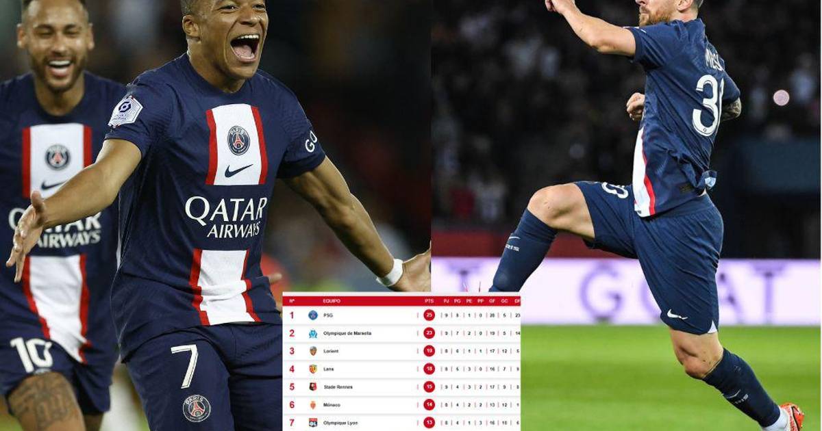 PSG vuelve a la cima en la Ligue 1 tras derrotar al Nice con goles de ...