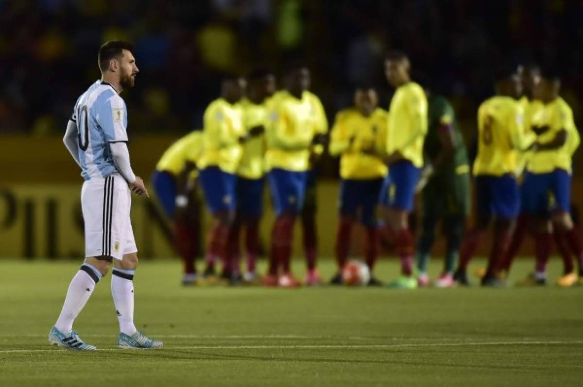 NO SE VIO POR TV: La celebración de Messi; el lamento guaraní y las lágrimas chilenas