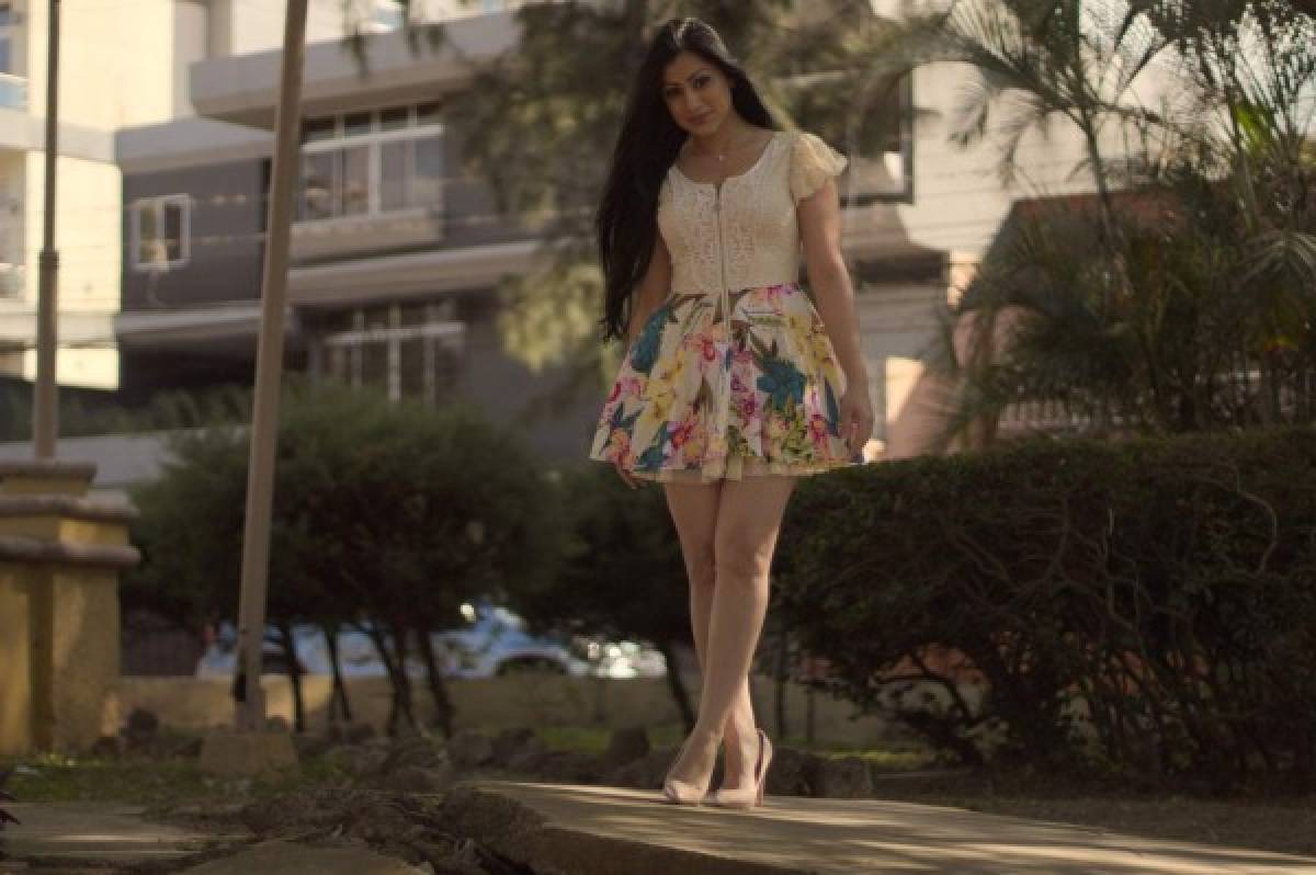 EN FOTOS: La preciosa capitalina María Argueta confiesa por qué se retiró del modelaje