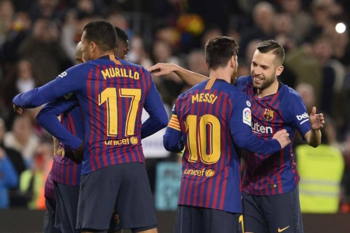 Barcelona goleó al Levante y avanza a la siguiente ronda de la Copa del Rey