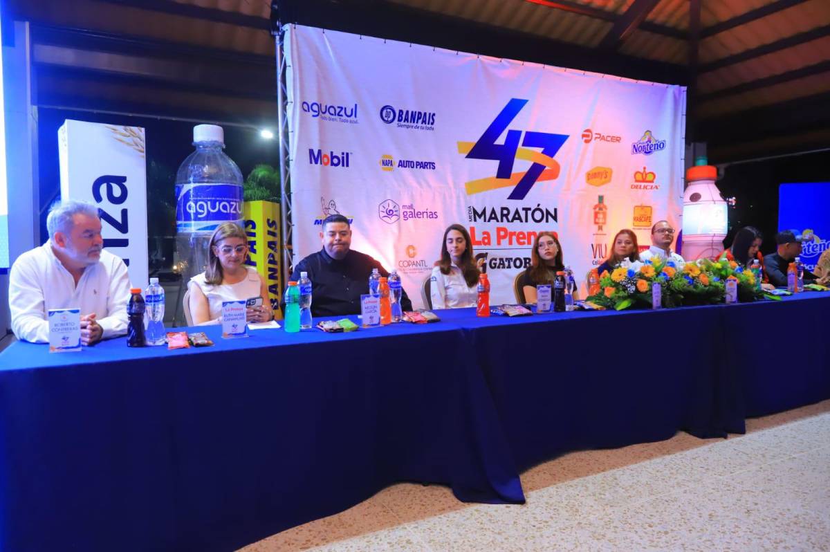 Este jueves se lanzó oficialmente la edición 47 de la Maratón de La Prensa. Foto: Melvin Cubas.