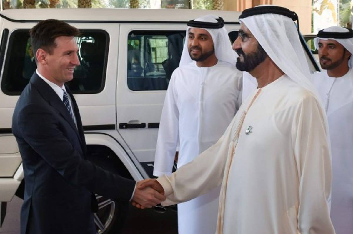 FOTOS: Así la pasó Messi en la gala del Globe Soccer Awards en Dubai