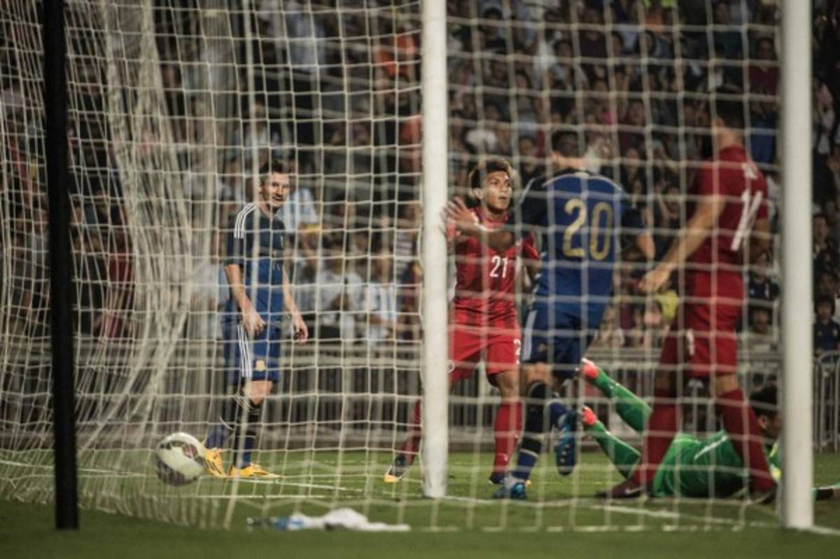 Argentina goleó a Hong Kong 7-0 en partido amistoso