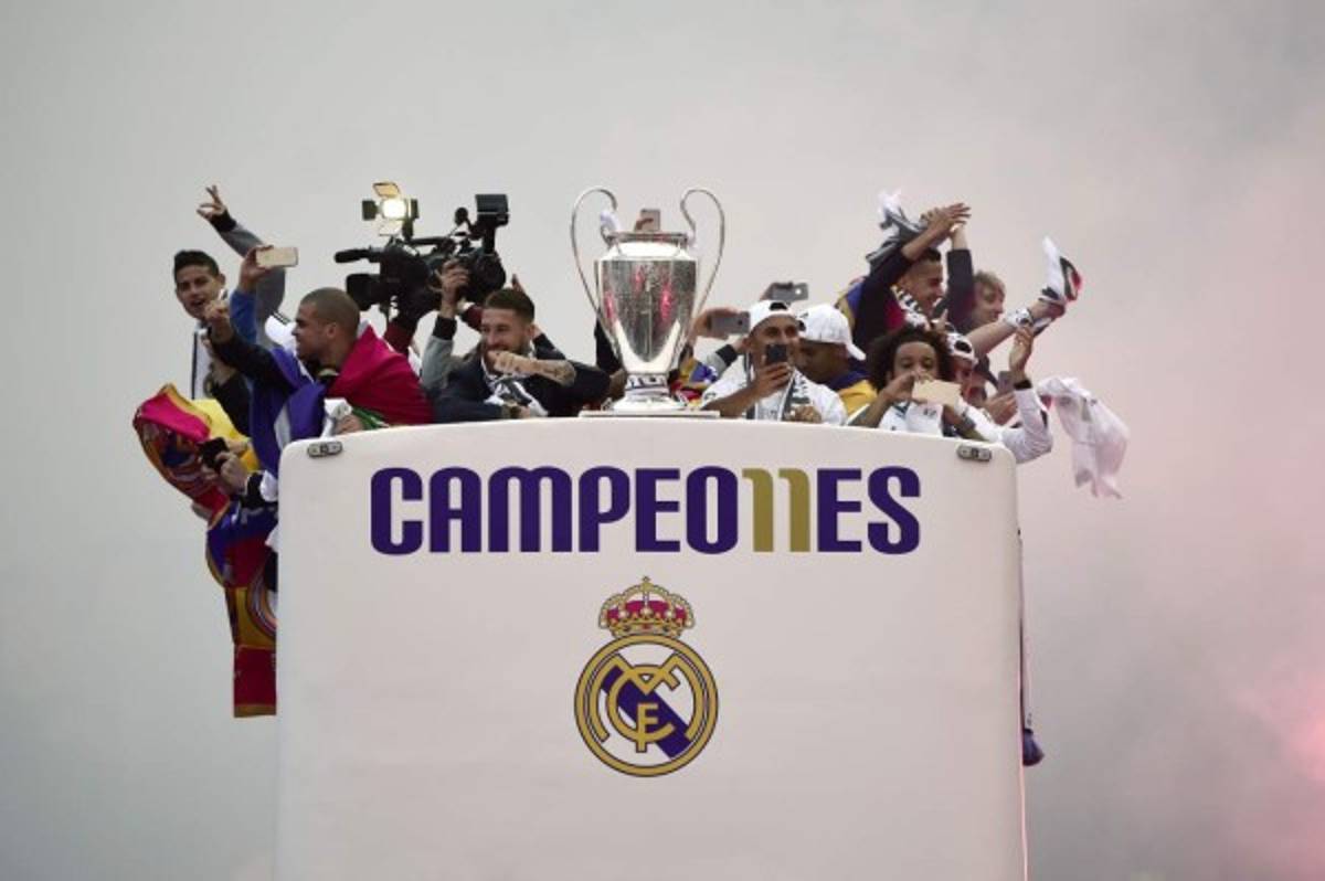 Real Madrid celebra la Undécima en Cibeles con todos sus aficionados