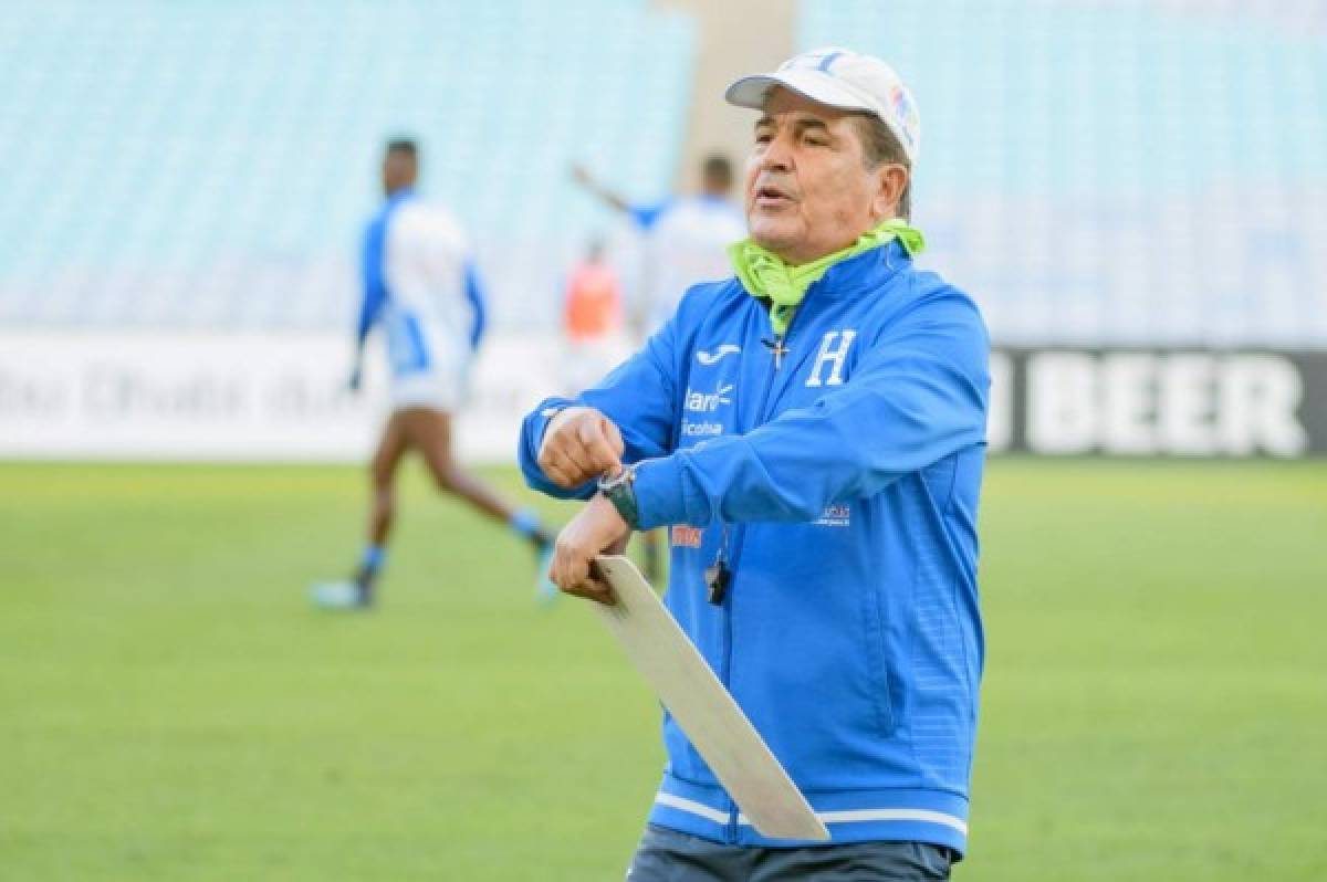 En fotos: Entre espías y la furia de Pinto, así entrenó Honduras en el ANZ Stadium