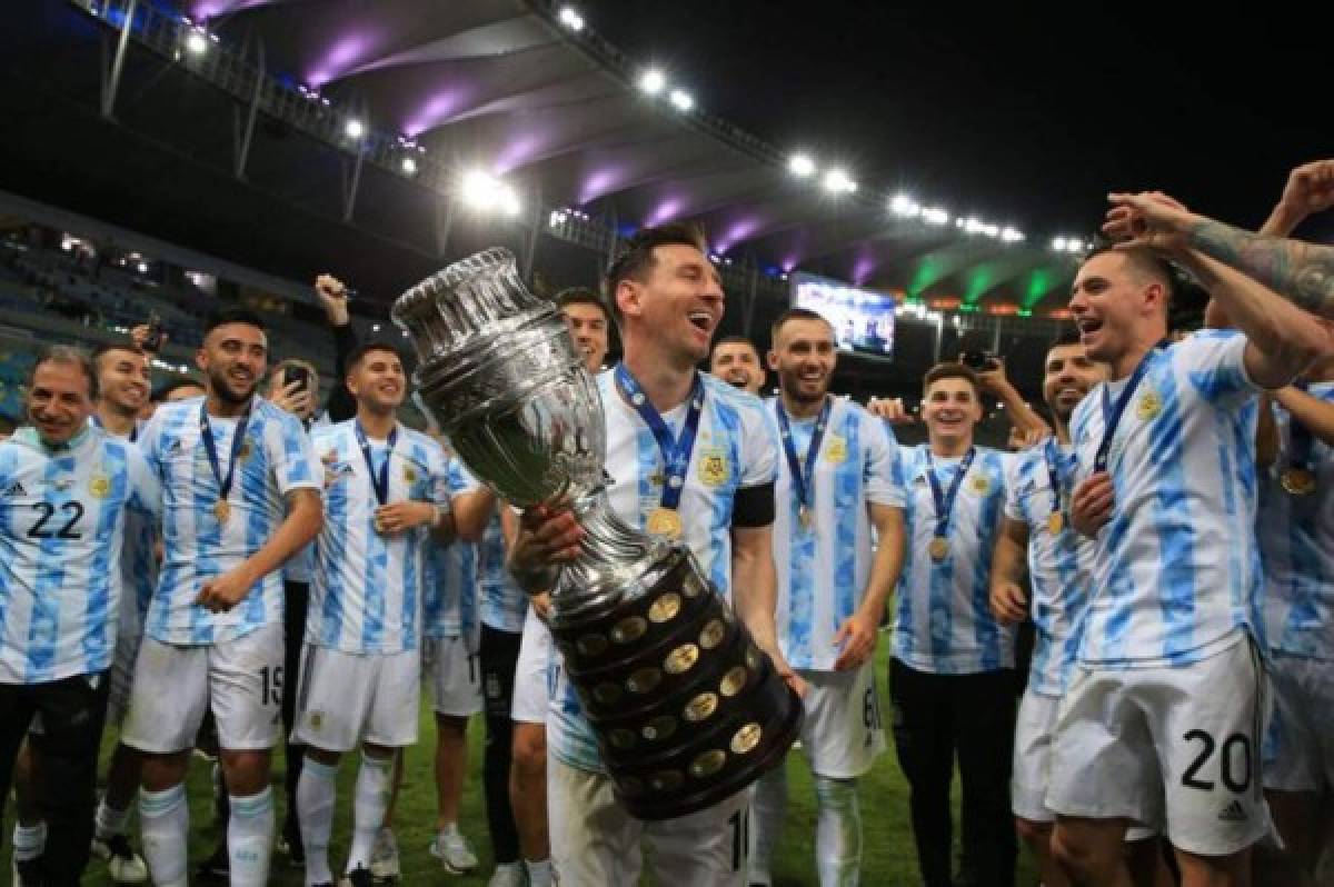 ¡Equipazo de lujo! Conmebol anuncia once ideal de la Copa América con cuatro campeones argentinos