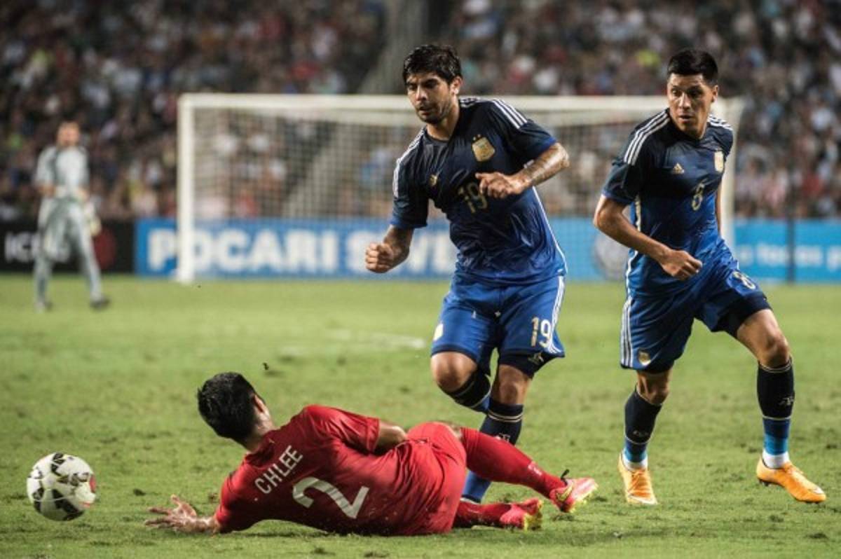 Argentina goleó a Hong Kong 7-0 en partido amistoso