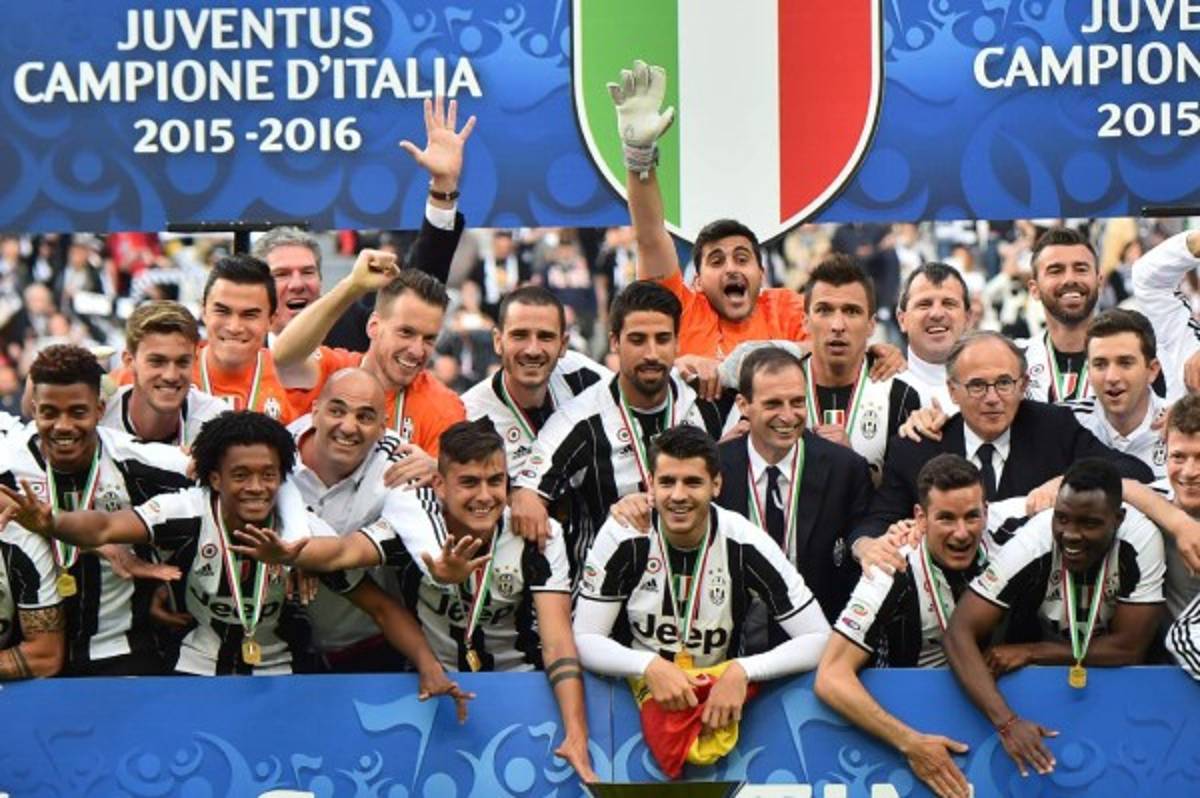 Así celebraron su título de campeón la Juventus y PSG en Europa