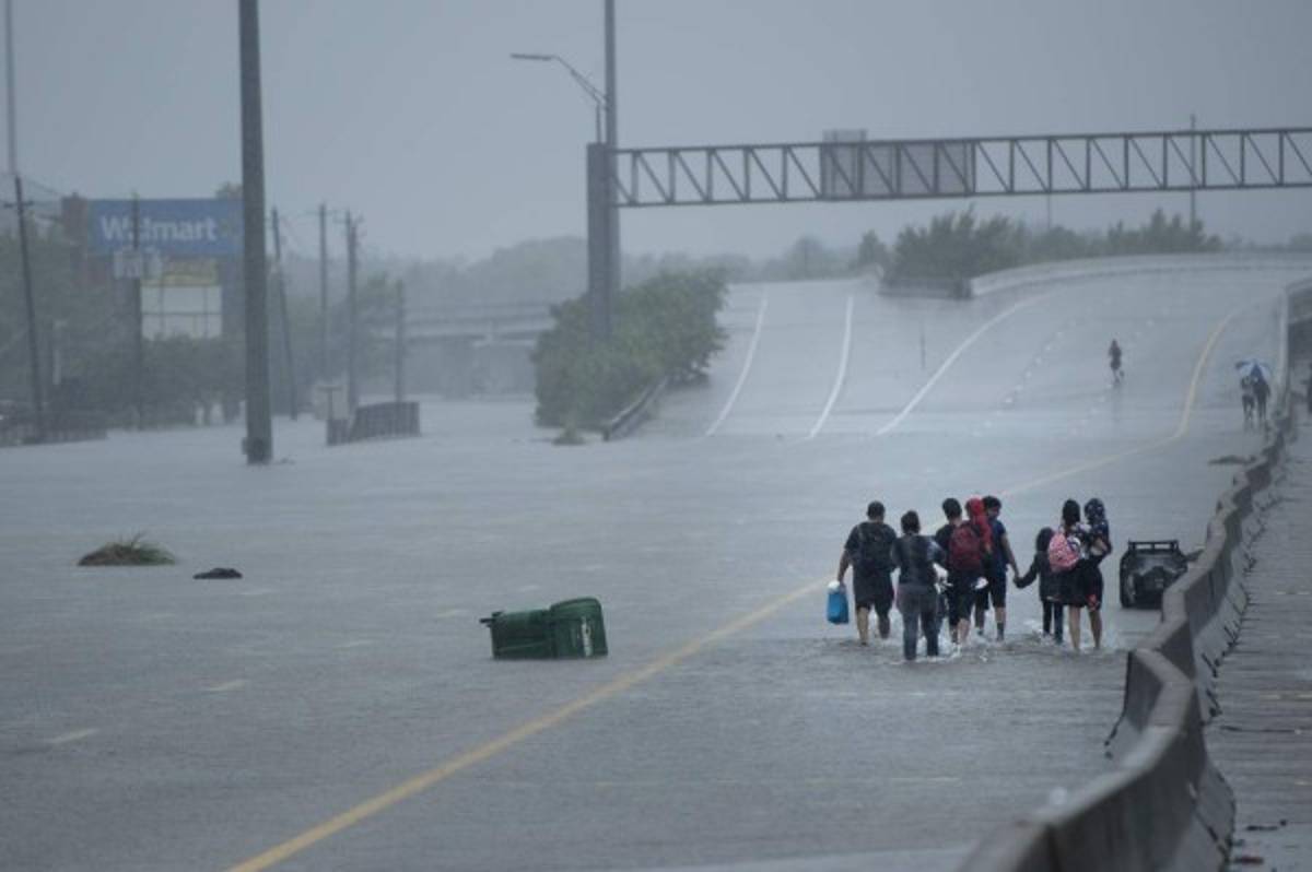 INFORME ESPECIAL: Impactantes fotografías de las inundaciones del huracán Harvey en Houston, Texas