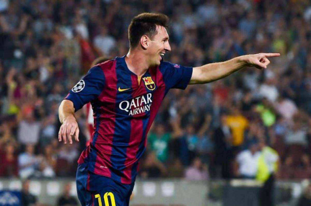 Messi, diez años y 403 goles con el Barcelona