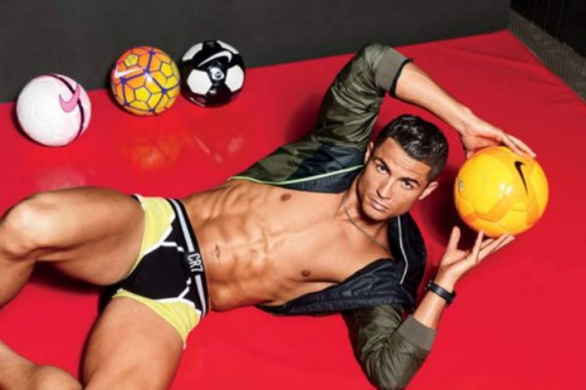 La sexy sesión de fotos de Cristiano y Alessandra Ambrosio en ropa interior