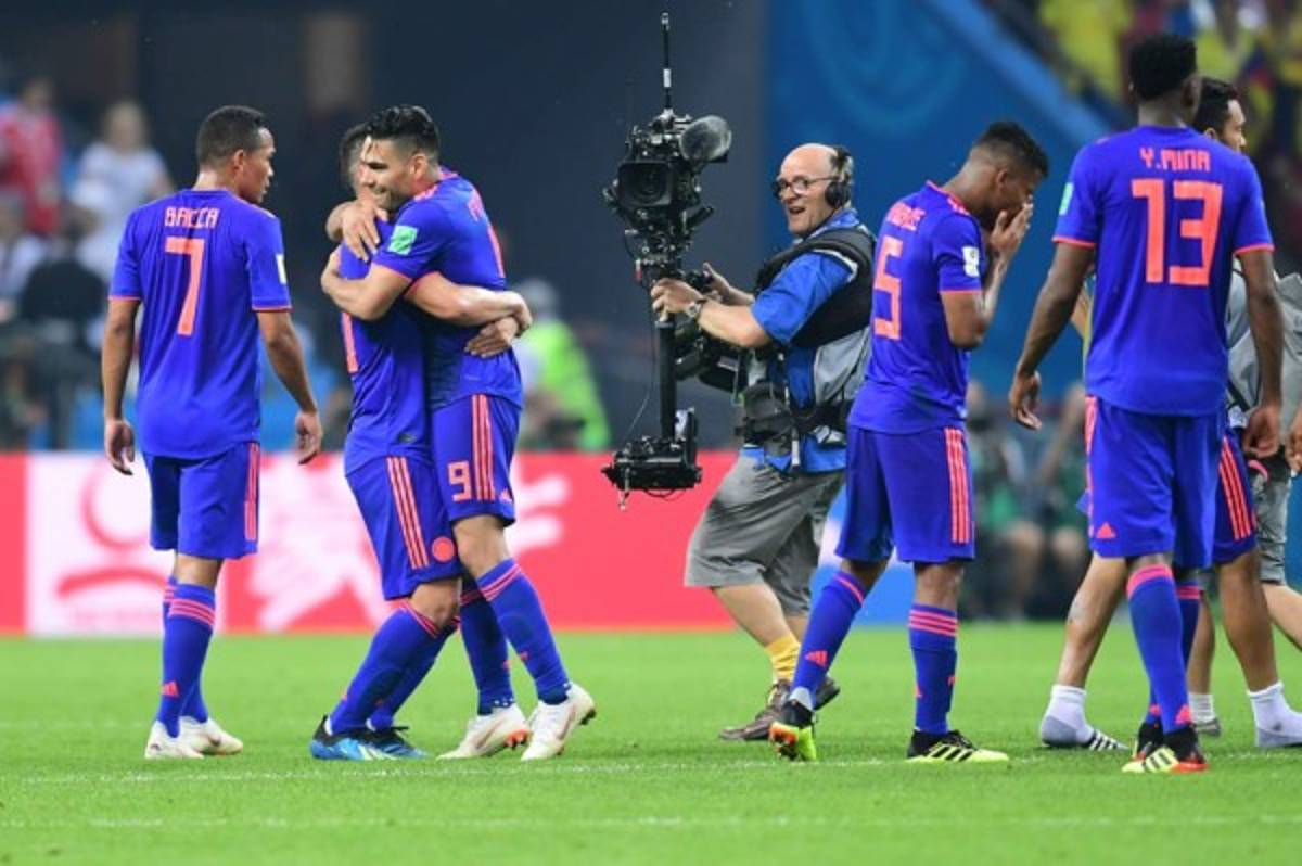 NO VISTE EN TV: El gesto de James con Lewandowski, lo besos de Falcao y la celebración de Mina