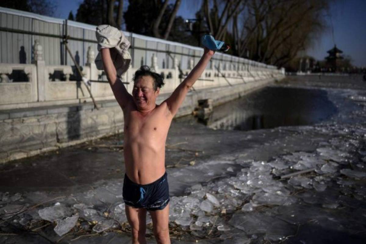 Calles y lagos congelados: así luce Pekín con -19 grados, la temperatura más fría en 50 años