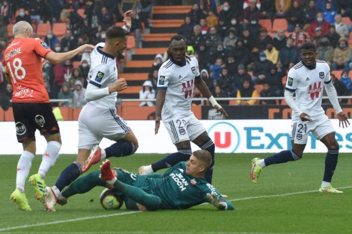 En fotos: así se vivió el primer gol del hondureño Alberth Elis en la liga francesa con Girondins de Burdeos
