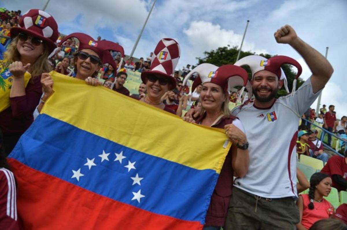 ¡Admirable! El espectacular recibimiento en Venezuela a su selección sub-20