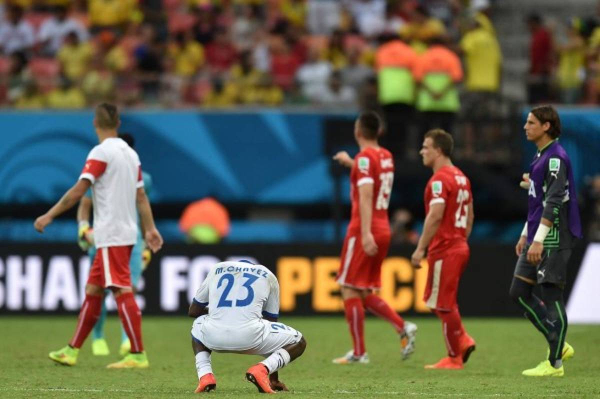 Honduras se despide del mundial con una derrota de 3-0 ante Suiza