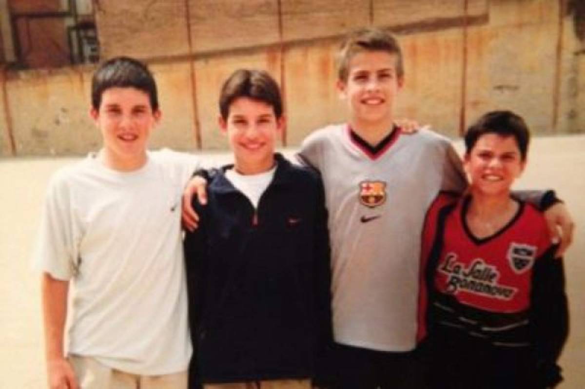 La vida en imágenes de Gerard Piqué, ídolo del Barcelona