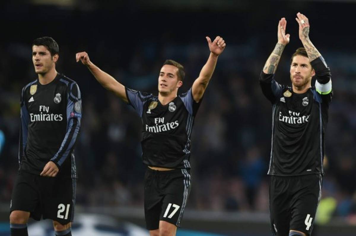 Las mejores imágenes del Napoli vs Real Madrid