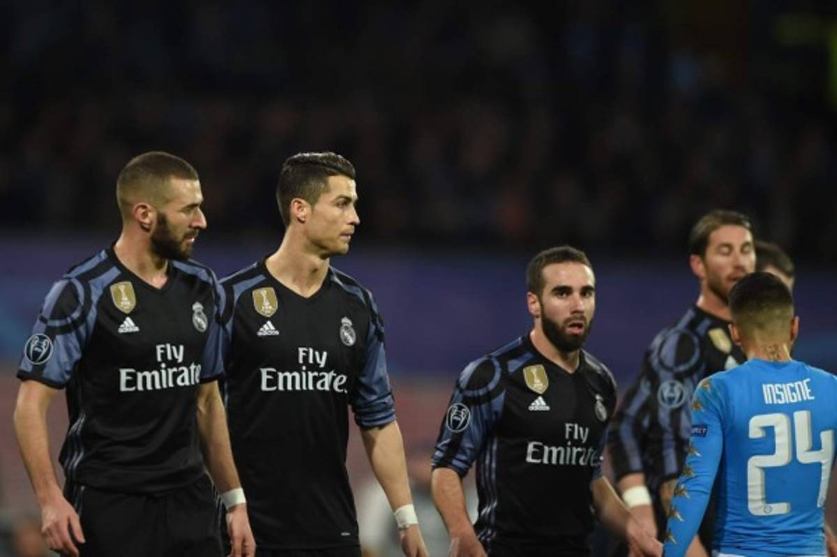 Las mejores imágenes del Napoli vs Real Madrid