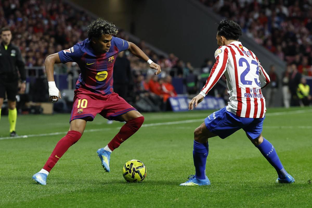 Alerta en el Barcelona: la trampa que prepara Simeone para Lamine Yamal y sacarlo del camino