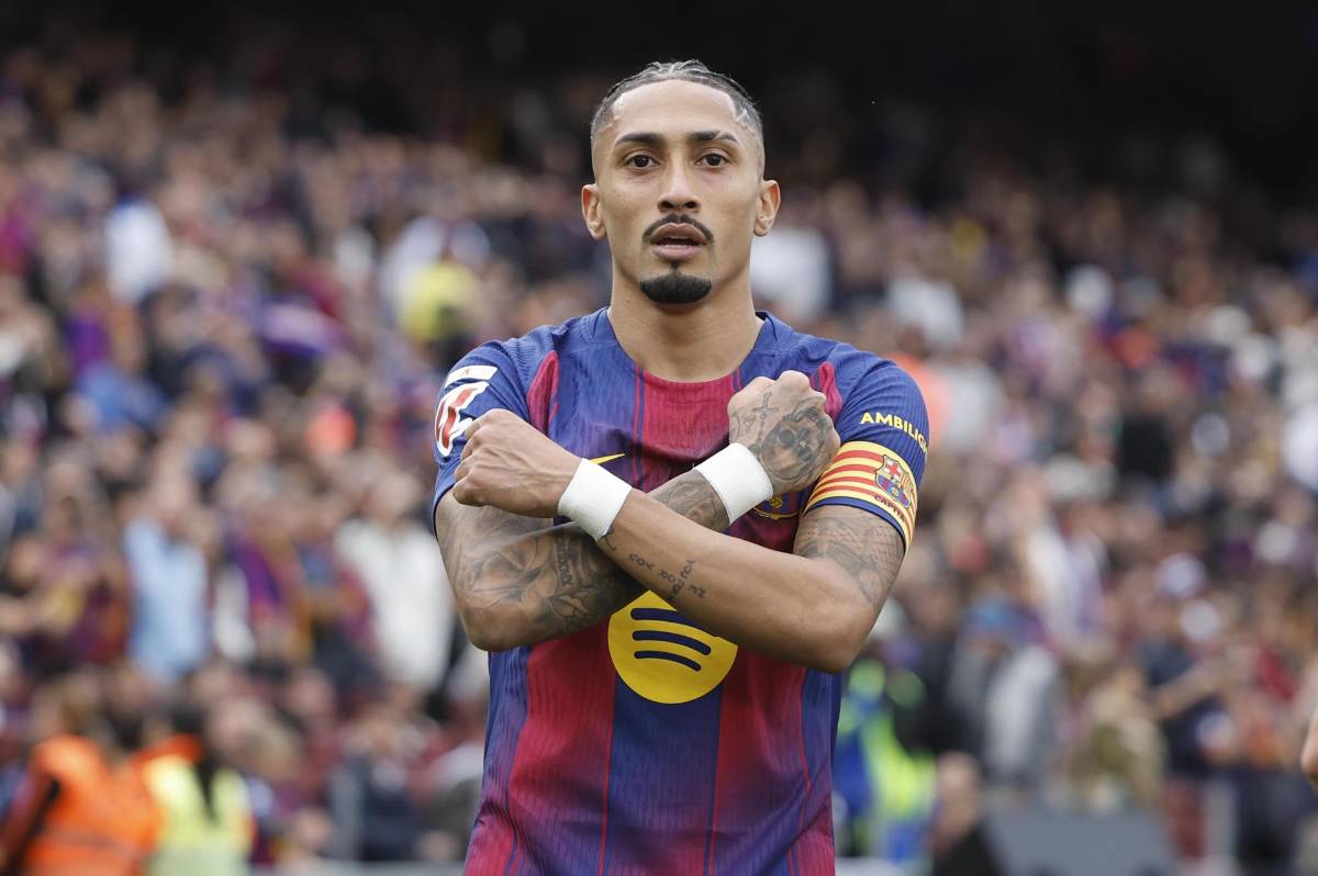 Raphinha anotó hat-trick y así marcha la carrera por el Pichichi de la Liga Española