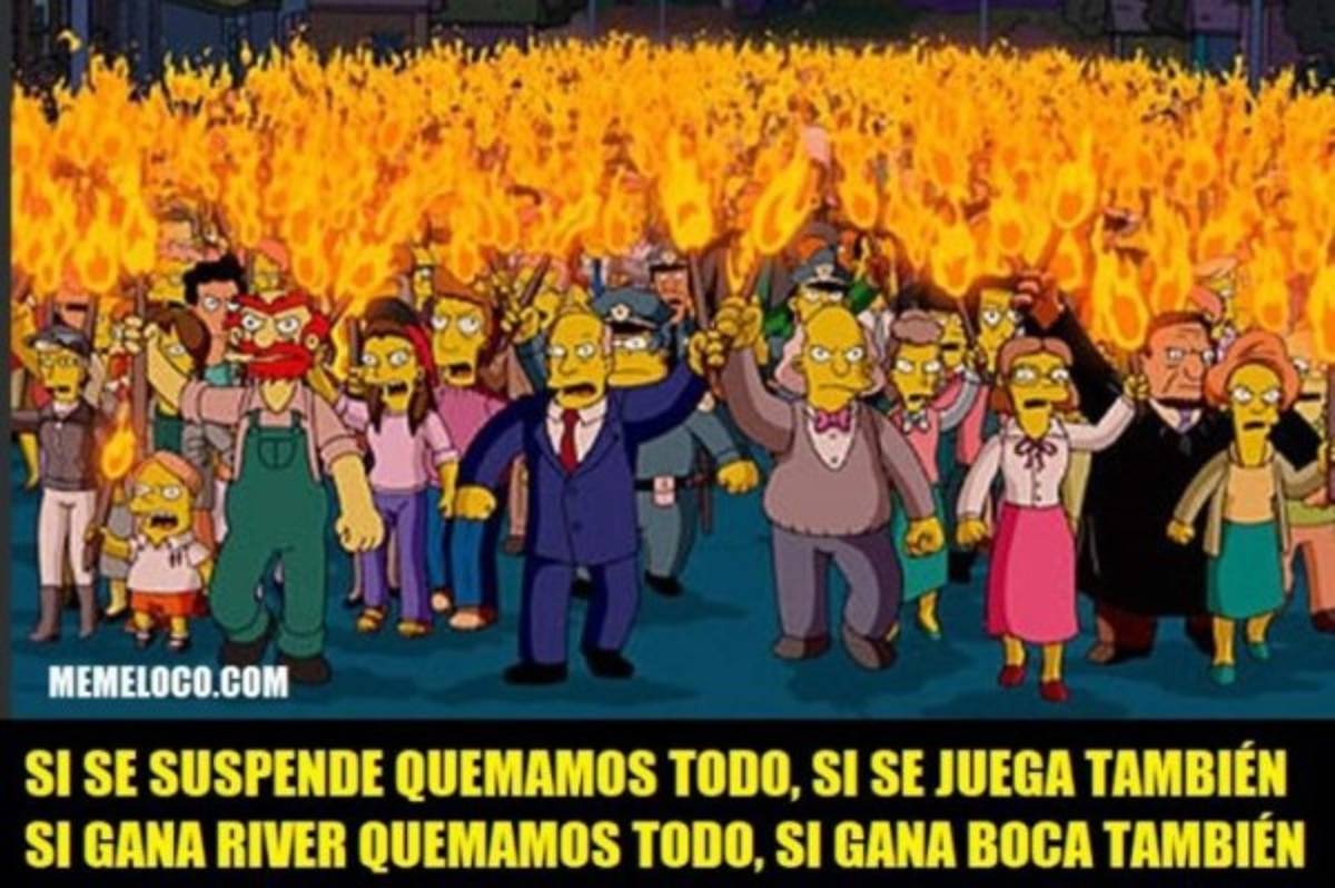 ¡Hasta Piqué! Los memes de la suspensión del Boca-River en la Libertadores