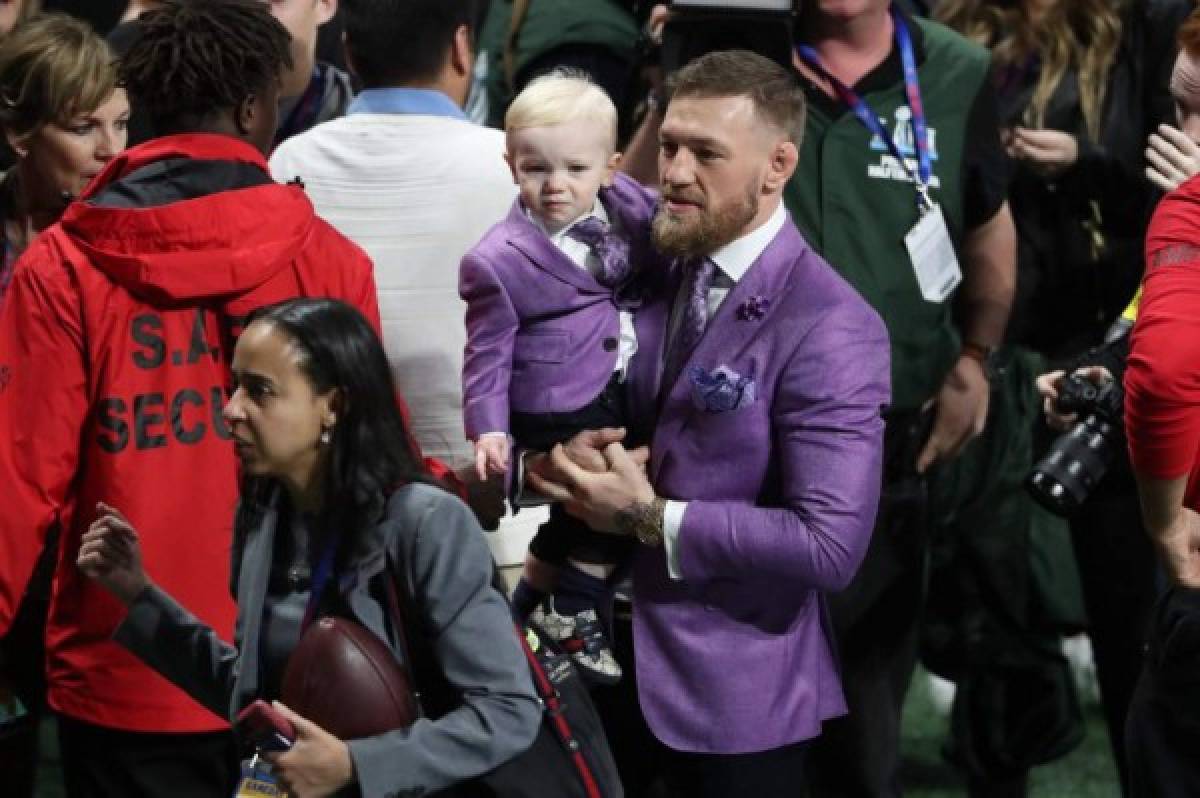Fotos: Conor McGregor se roba el show y futbolista sorprende en el Super Bowl 2019