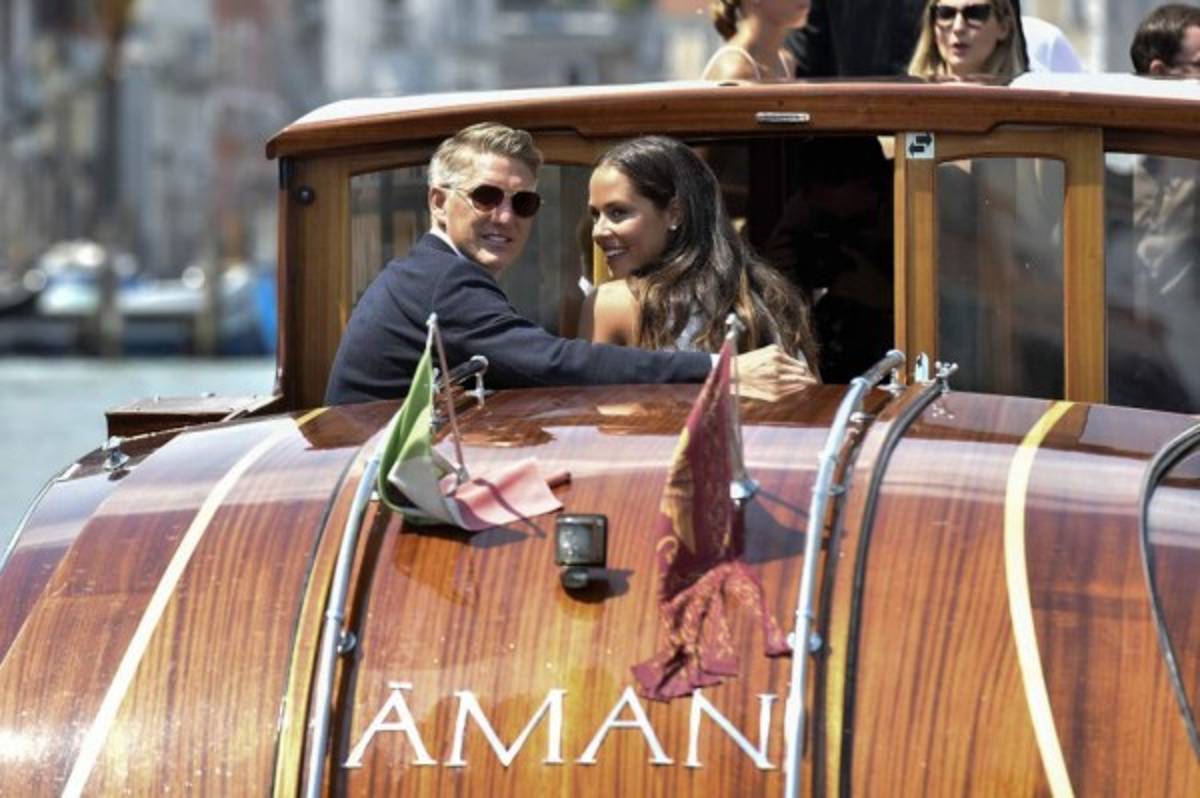 La bella y soñada boda en Venecia entre Schweinsteiger y Ana Ivanovic  
