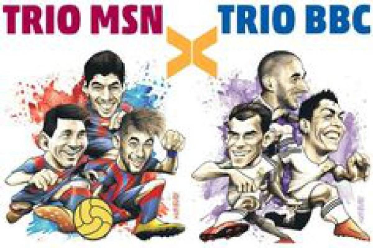 Burlas de lujo contra la MSN y la BBC en la previa del clásico Barcelona-Real Madrid