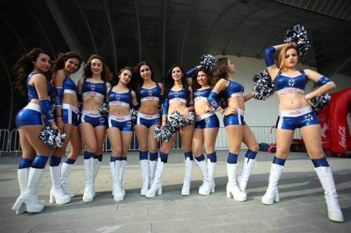 Las infartantes Rayaditas que apoyan a Alberth Elis y al Monterrey