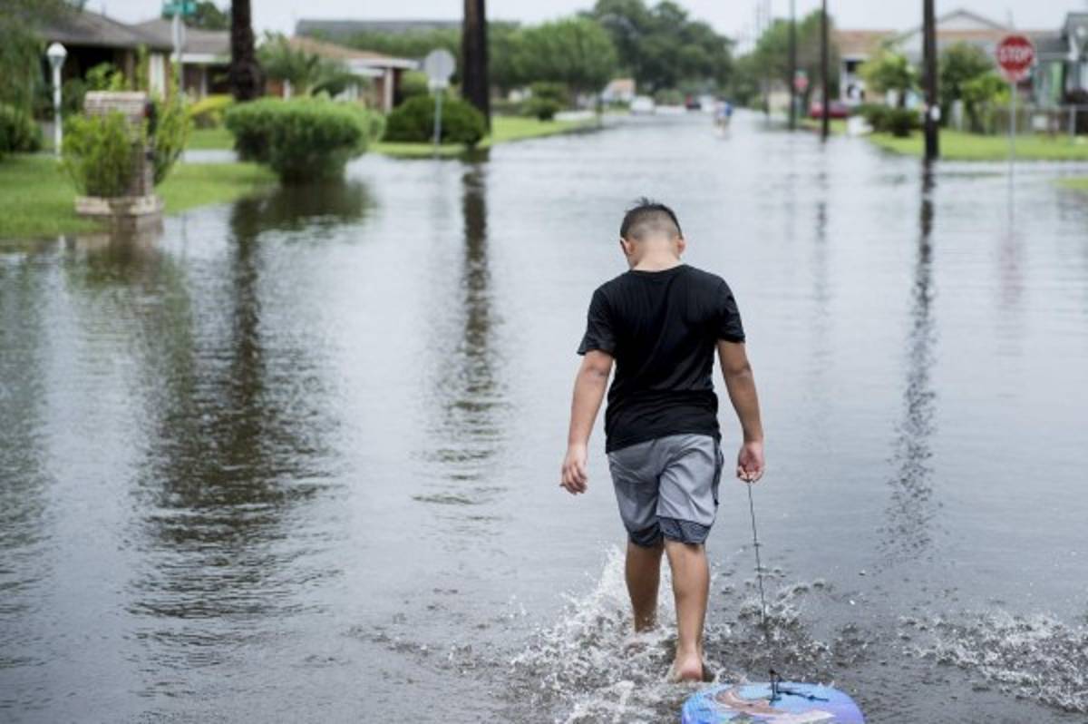 Las terribles imágenes de huracán Harvey en Texas
